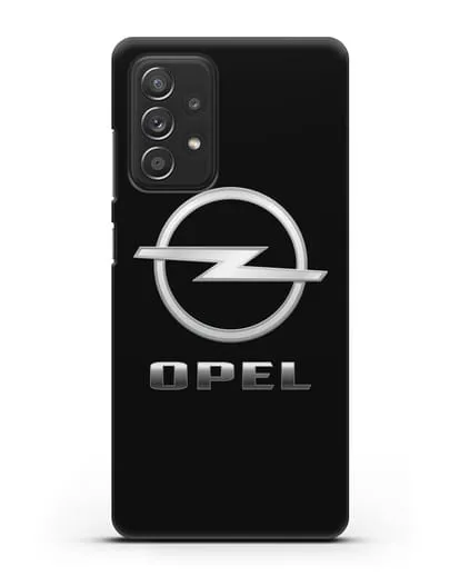 Чехол с логотипом Opel силиконовый для Samsung Galaxy A52s [SM-A528B]