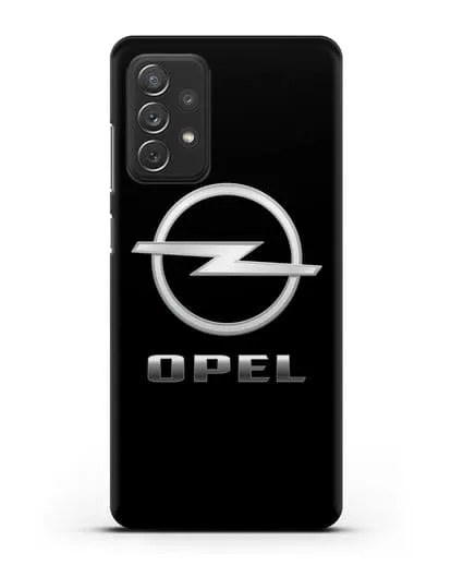 Чехол с логотипом Opel силиконовый для Samsung Galaxy A72 [SM-A725F]