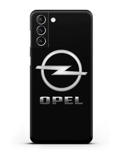 Чехол с логотипом Opel силиконовый для Samsung Galaxy S21 Plus [SM-G996B]