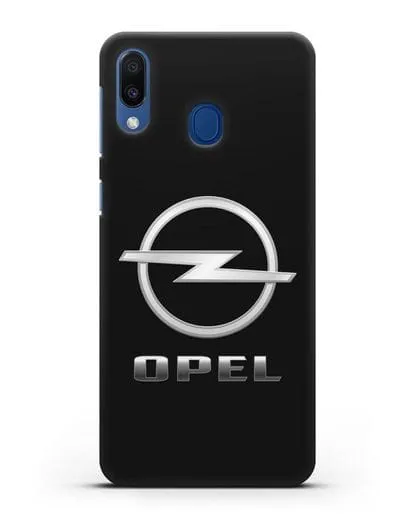 Чехол с логотипом Opel силиконовый для Samsung Galaxy M20 [SM-M205F]