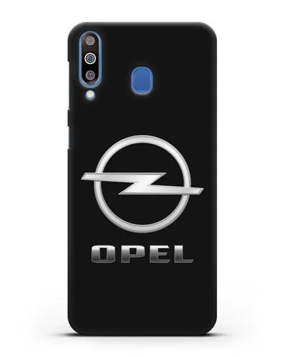 Чехол с логотипом Opel силиконовый для Samsung Galaxy M30 [SM-M305F]