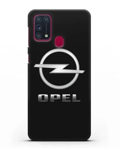 Чехол с логотипом Opel силиконовый для Samsung Galaxy M31 [SM-M315F]