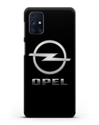 Чехол с логотипом Opel силиконовый для Samsung Galaxy M31s [SM-M317F]