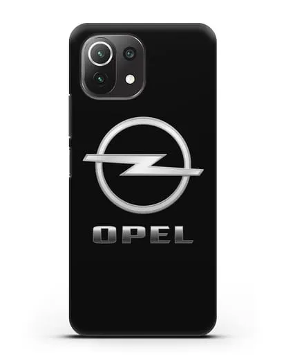 Чехол с логотипом Opel силиконовый для Xiaomi 11 Lite