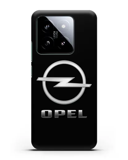 Чехол с логотипом Opel силиконовый для Xiaomi 14
