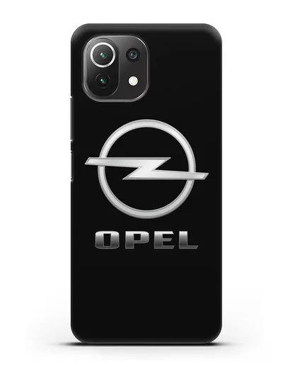 Чехол с логотипом Opel силиконовый для Xiaomi Mi 11 Lite