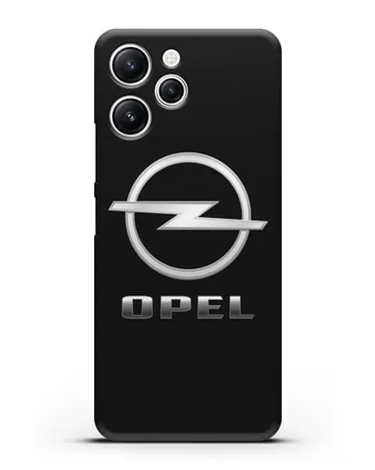 Чехол с логотипом Opel силиконовый для Xiaomi Redmi 12