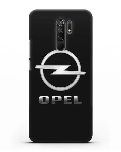 Чехол с логотипом Opel силиконовый для Xiaomi Redmi 9