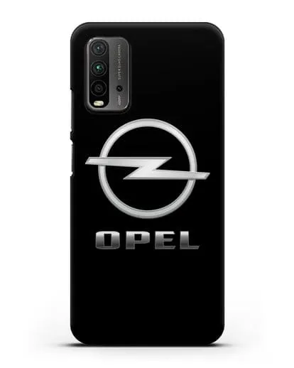 Чехол с логотипом Opel силиконовый для Xiaomi Redmi 9 Power