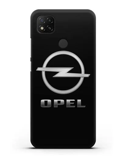 Чехол с логотипом Opel силиконовый для Xiaomi Redmi 9C