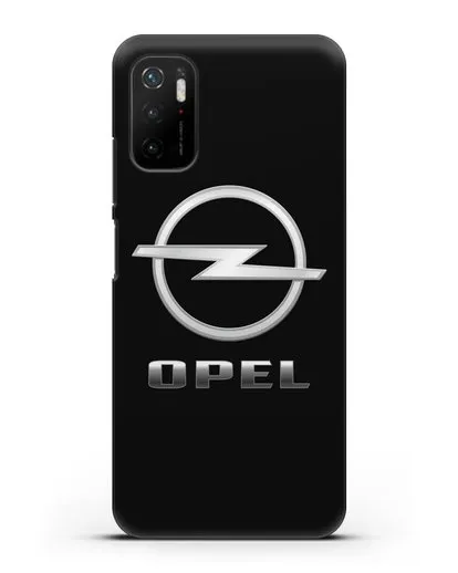 Чехол с логотипом Opel силиконовый для Xiaomi Redmi Note 10 5G