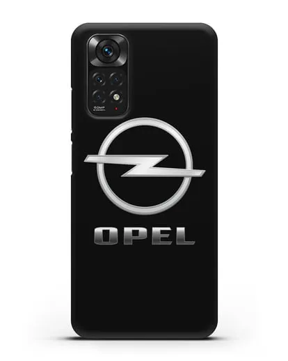 Чехол с логотипом Opel силиконовый для Xiaomi Redmi Note 11