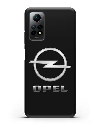 Чехол с логотипом Opel силиконовый для Xiaomi Redmi Note 12 Pro 4G