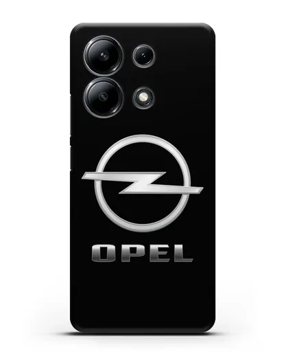Чехол с логотипом Opel силиконовый для Xiaomi Redmi Note 13 4G