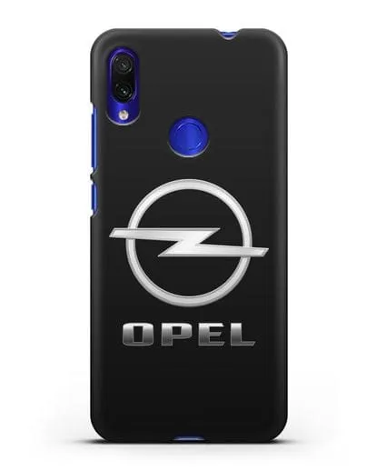 Чехол с логотипом Opel силиконовый для Xiaomi Redmi Note 7