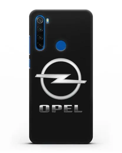 Чехол с логотипом Opel силиконовый для Xiaomi Redmi Note 8