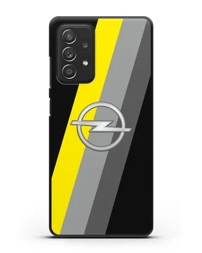 Чехол с логотипом Опель силиконовый для Samsung Galaxy A53