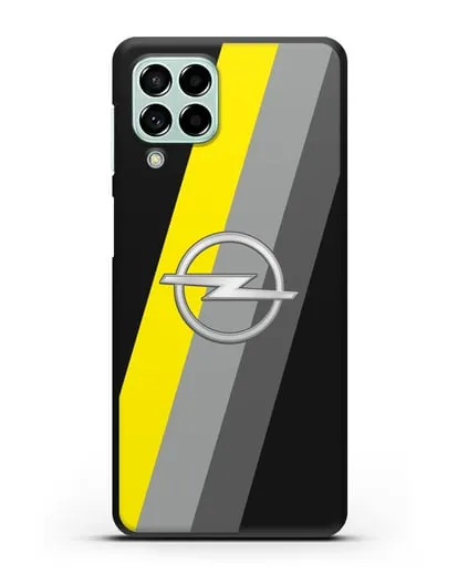 Чехол с логотипом Опель силиконовый для Samsung Galaxy M53 [SM-M536]