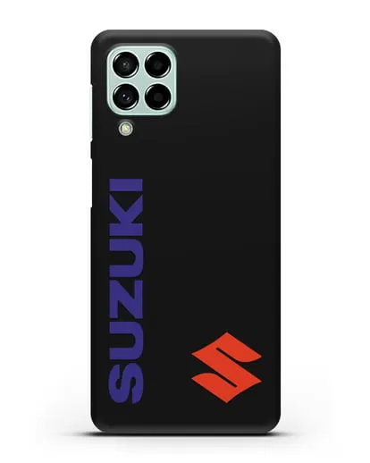 Чехол с надписью Suzuki и логотипом силиконовый для Samsung Galaxy M53 [SM-M536]