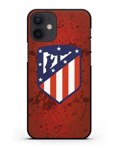 Чехол с логотипом ФК Атлетико Мадрид силиконовый для iPhone 12 mini