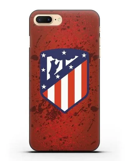 Чехол с логотипом ФК Атлетико Мадрид силиконовый для iPhone 7 Plus