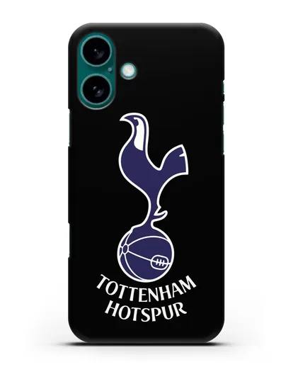 Чехол с логотипом FC Tottenham Hotspur силиконовый для iPhone 16 Plus