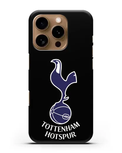 Чехол с логотипом FC Tottenham Hotspur силиконовый для iPhone 16 Pro