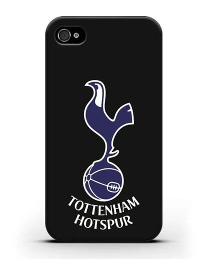 Чехол с логотипом FC Tottenham Hotspur силиконовый для iPhone 4/4s