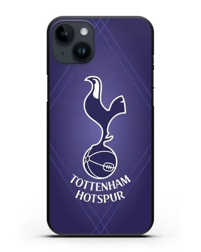 Чехол с логотипом ФК Тоттенхэм Хостпур силиконовый для iPhone 14 Plus