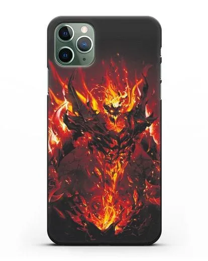 Чехол с изображением героя Shadow Fiend силиконовый для iPhone 11 Pro