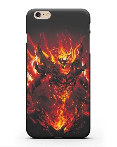 Чехол с изображением героя Shadow Fiend силиконовый для iPhone 6 Plus