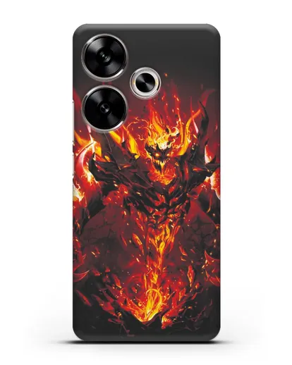 Чехол с изображением героя Shadow Fiend силиконовый для Xiaomi Poco F6