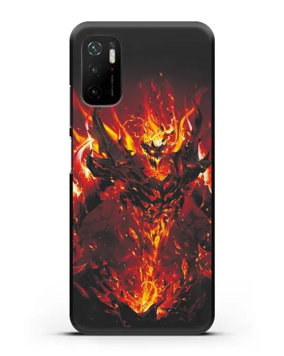 Чехол с изображением героя Shadow Fiend силиконовый для Xiaomi Poco M3 Pro