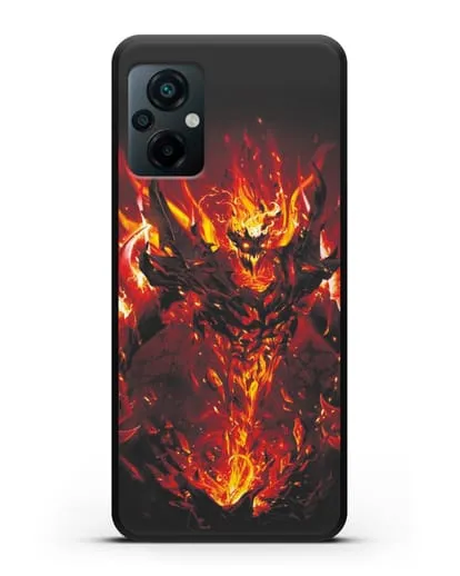 Чехол с изображением героя Shadow Fiend силиконовый для Xiaomi Poco M5