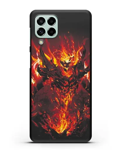 Чехол с изображением героя Shadow Fiend силиконовый для Samsung Galaxy M53 [SM-M536]