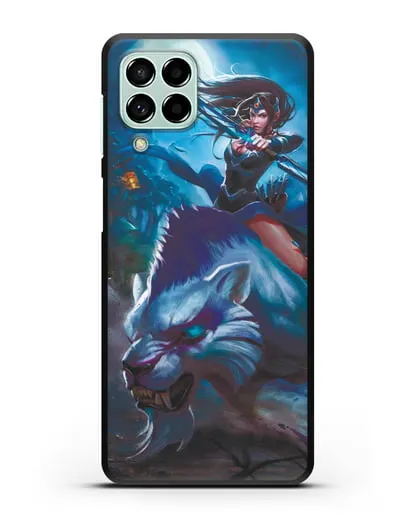 Чехол с изображением героя Mirana силиконовый для Samsung Galaxy M53 [SM-M536]