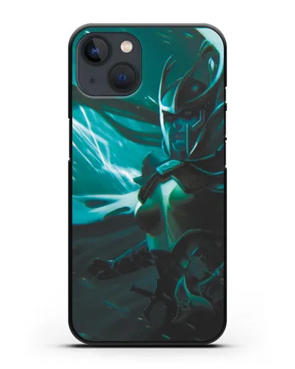 Чехол с изображением героя Dota 2 силиконовый для iPhone 13