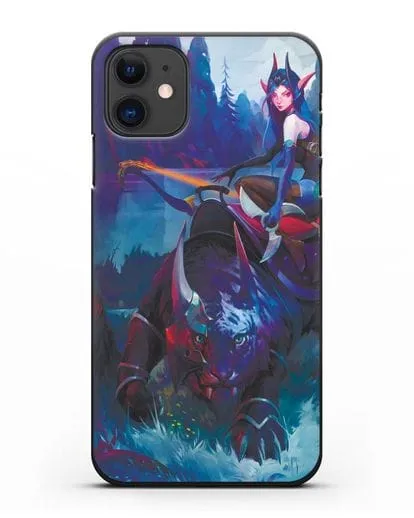 Чехол с иллюстрацией героя Dota 2 силиконовый для iPhone 11