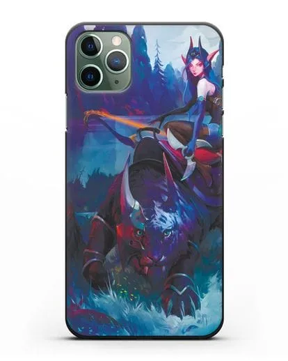 Чехол с иллюстрацией героя Dota 2 силиконовый для iPhone 11 Pro Max