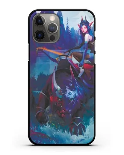 Чехол с иллюстрацией героя Dota 2 силиконовый для iPhone 12 Pro