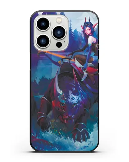 Чехол с иллюстрацией героя Dota 2 силиконовый для iPhone 13 Pro