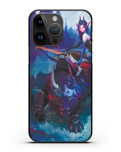 Чехол с иллюстрацией героя Dota 2 силиконовый для iPhone 14 Pro Max