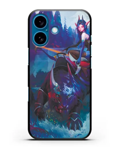 Чехол с иллюстрацией героя Dota 2 силиконовый для iPhone 16
