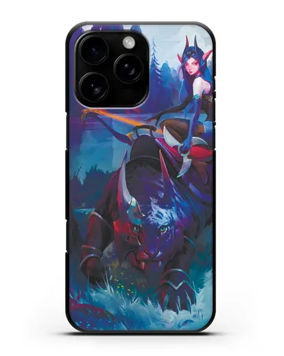Чехол с иллюстрацией героя Dota 2 силиконовый для iPhone 16 Pro Max