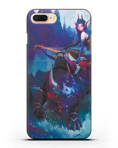 Чехол с иллюстрацией героя Dota 2 силиконовый для iPhone 7 Plus