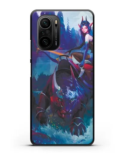 Чехол с иллюстрацией героя Dota 2 силиконовый для Xiaomi Poco F3