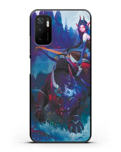 Чехол с иллюстрацией героя Dota 2 силиконовый для Xiaomi Poco M3 Pro