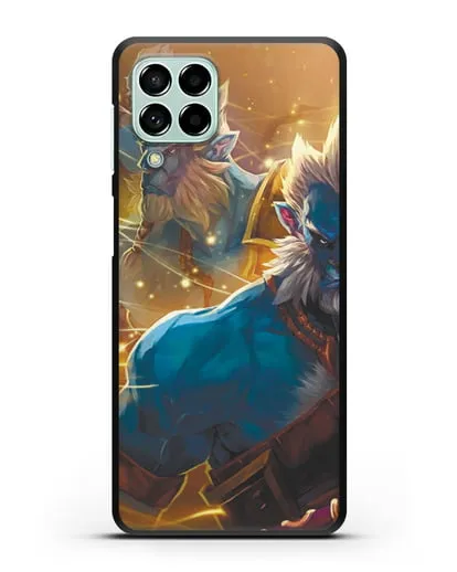 Чехол с изображением героя Phantom Lancer силиконовый для Samsung Galaxy M53 [SM-M536]