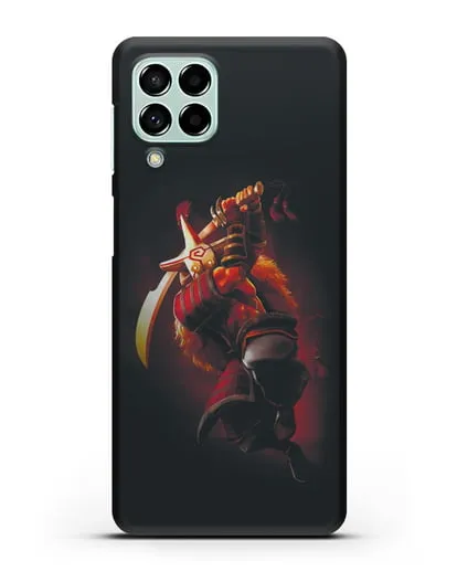 Чехол с иллюстрацией персонажа Dota 2 силиконовый для Samsung Galaxy M53 [SM-M536]
