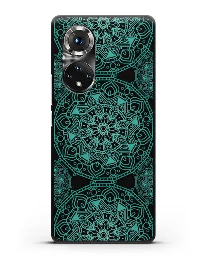 Чехол с изображением Мандалы силиконовый для Honor 50
